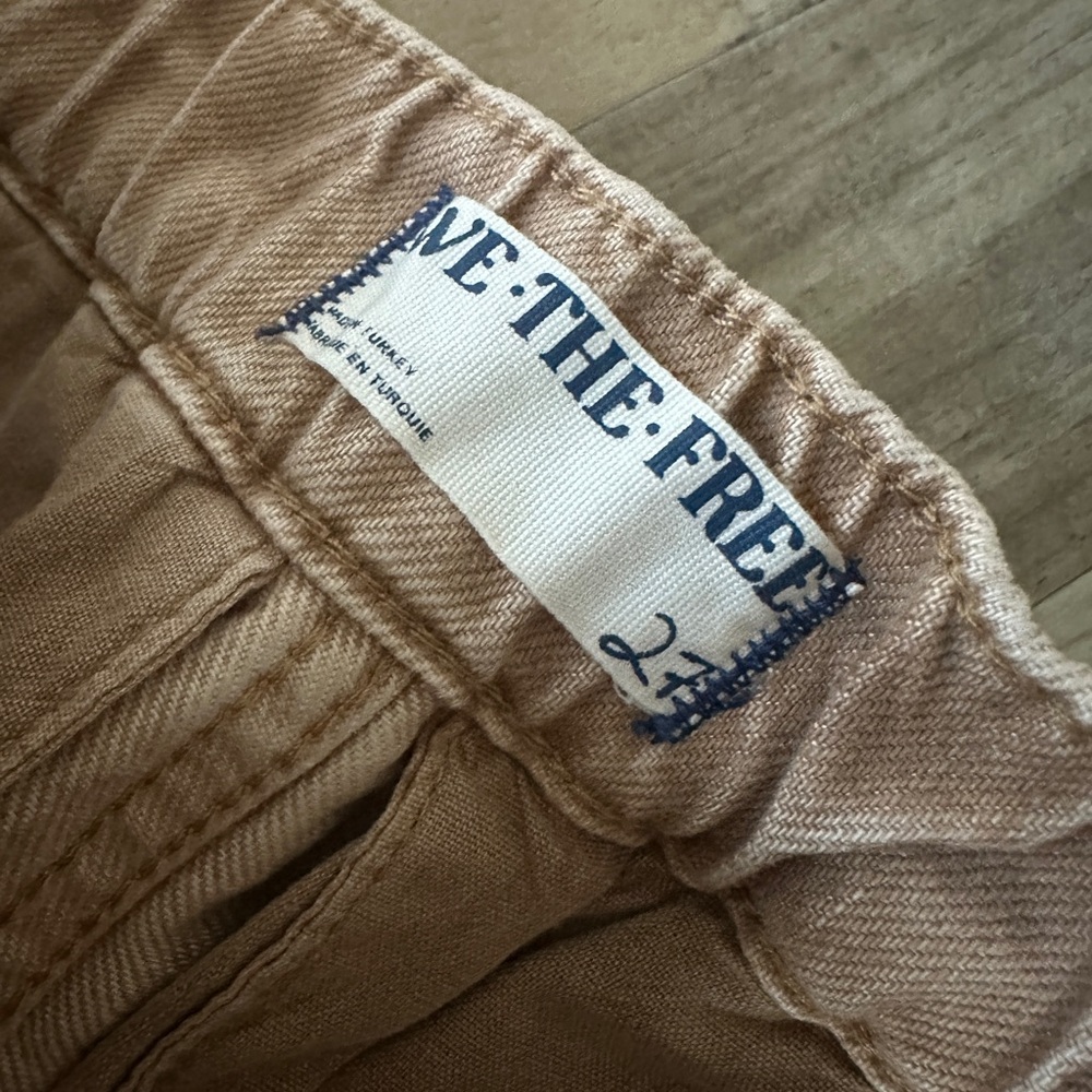 Free People We The Free Marx Slouchy Cargo Pants NWT 27 - Picture 11 of 16